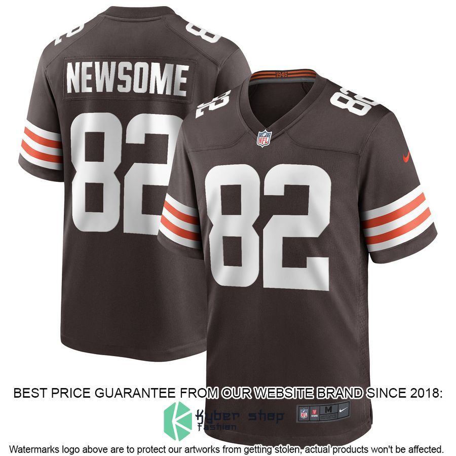 Ozzie Newsome Cleveland Browns Brown Football Jersey