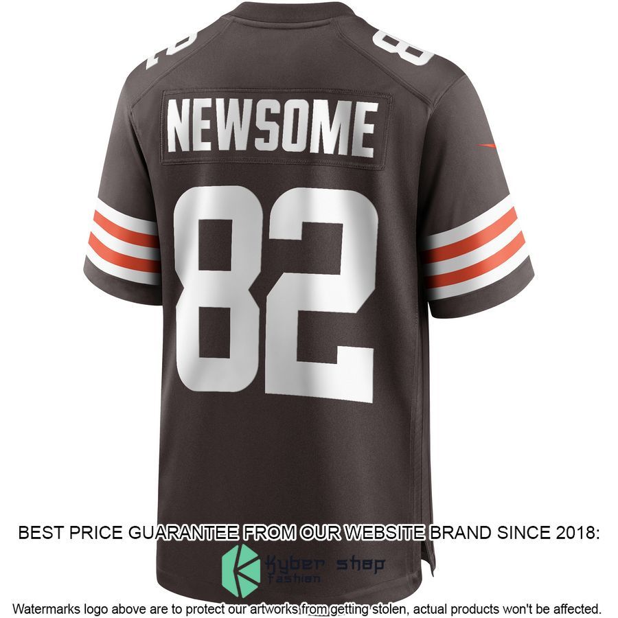 Ozzie Newsome Cleveland Browns Brown Football Jersey 3 Ozzie Newsome Cleveland Browns Brown Football Jersey word1