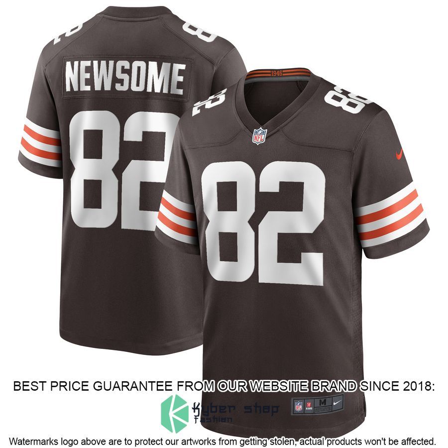 Ozzie Newsome Cleveland Browns Brown Football Jersey 4 Ozzie Newsome Cleveland Browns Brown Football Jersey word1