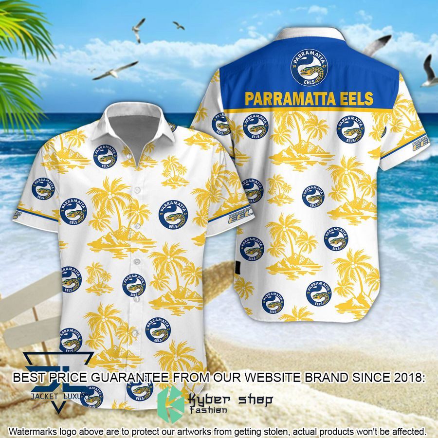 Parramatta Eels Hawaiian Shirt, Shorts