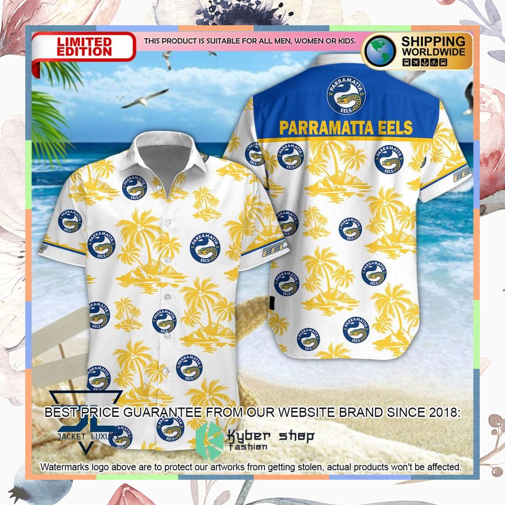 Parramatta Eels Hawaiian Shirt, Shorts 3 Parramatta Eels Hawaiian Shirt, Shorts word3