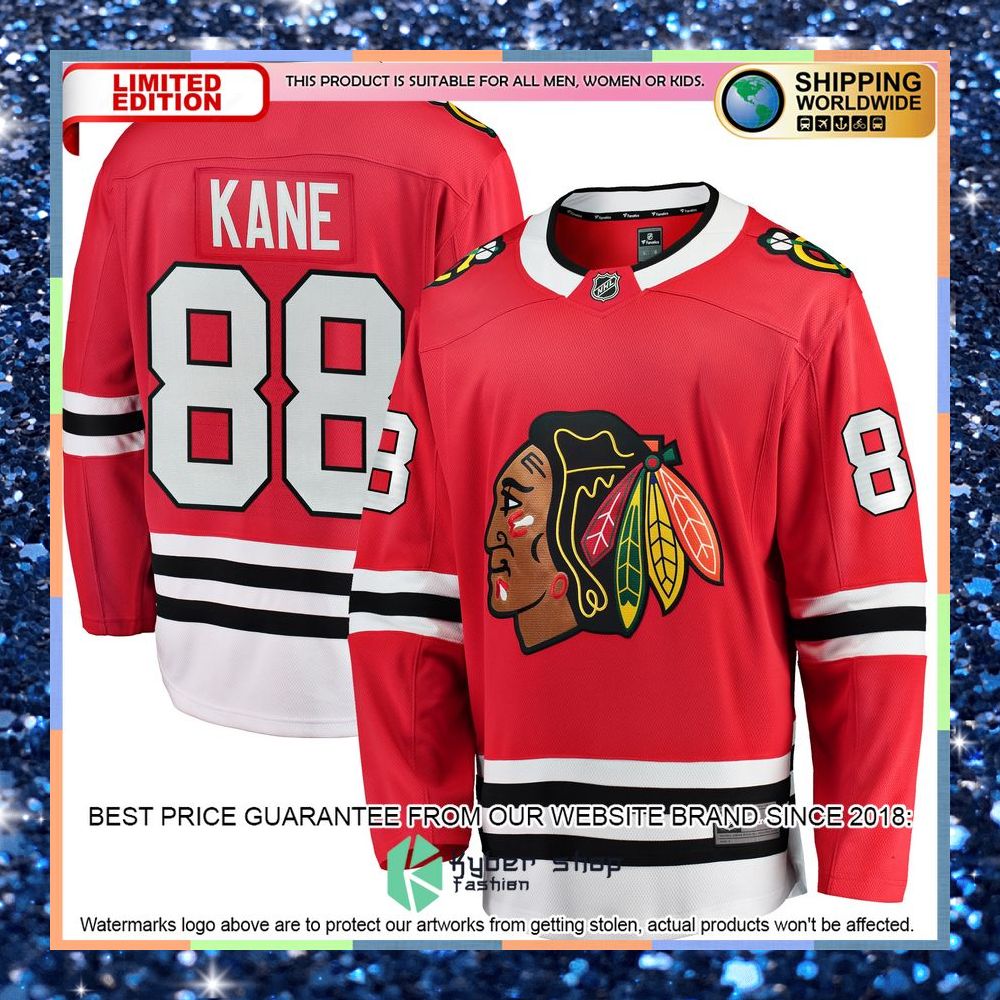 Patrick Kane Chicago Blackhawks Breakaway Red Hockey Jersey 8 Patrick Kane Chicago Blackhawks Breakaway Red Hockey Jersey word1