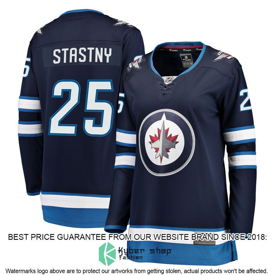 Paul Stastny Winnipeg Jets Women's Navy Hockey Jersey