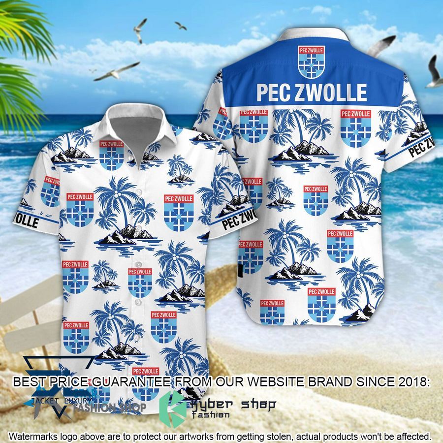 PEC Zwolle Hawaiian Shirt, Shorts