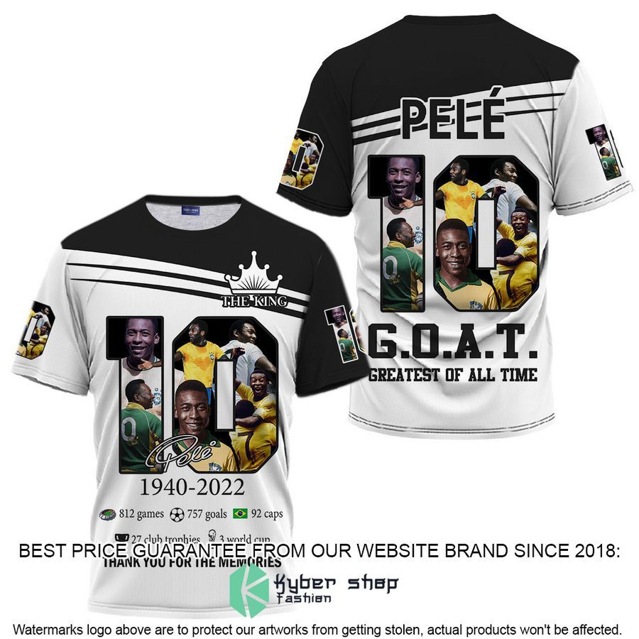 Pele 10 GOAT Shirt, Hoodie