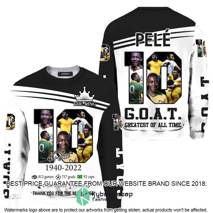 Pele 10 GOAT Shirt, Hoodie 3 Pele 10 GOAT Shirt, Hoodie word3