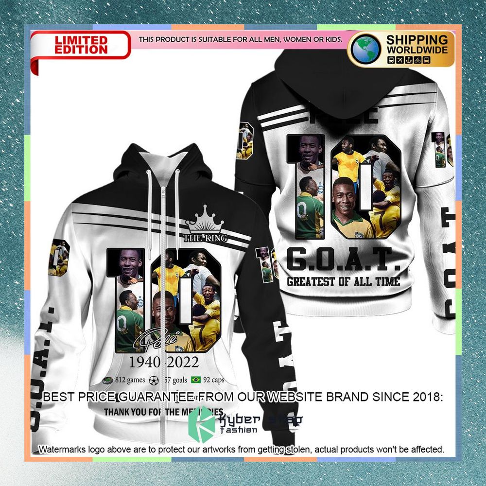 Pele 10 GOAT Shirt, Hoodie 8 Pele 10 GOAT Shirt, Hoodie word3