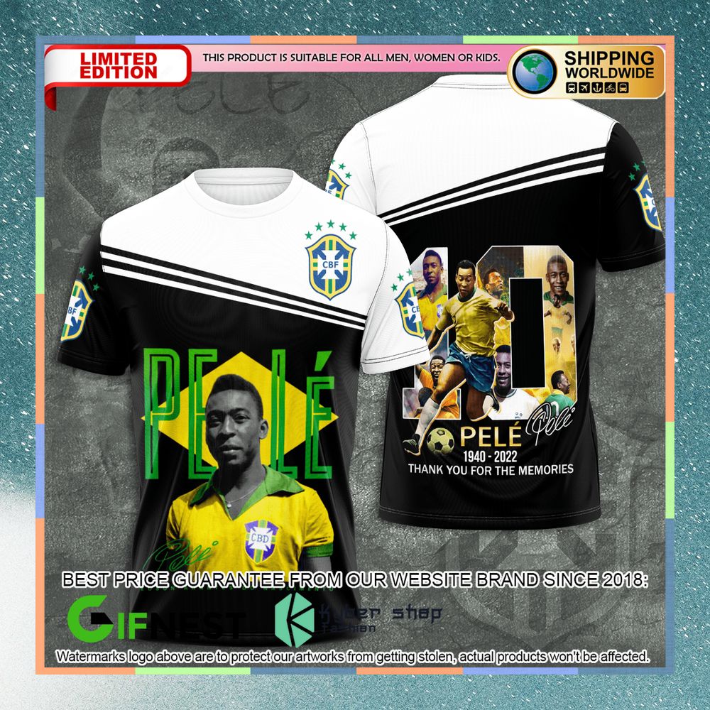 Pele 10 Thank You For The Memories Shirt, Hoodie 3 Pele 10 Thank You For The Memories Shirt, Hoodie word3