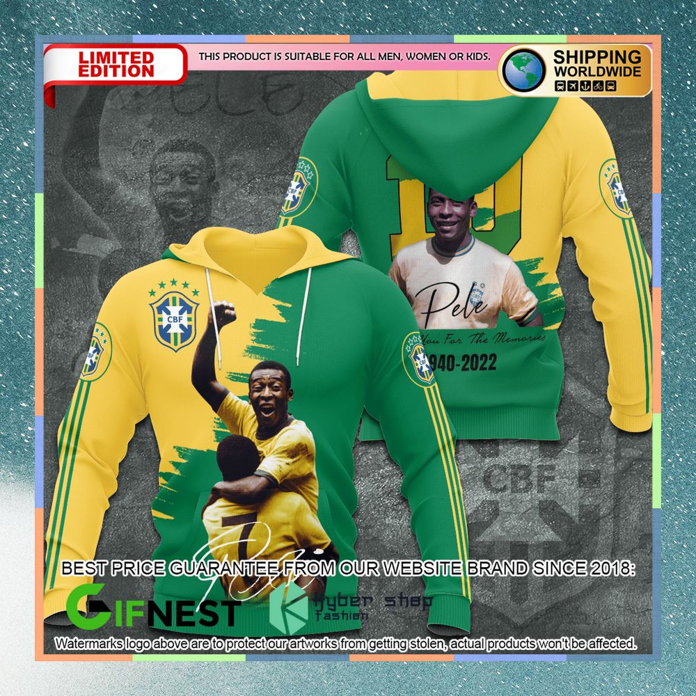 Pele 1940 - 2022 Thank You For The Memories Shirt, Hoodie 6 Pele 1940 - 2022 Thank You For The Memories Shirt, Hoodie word2