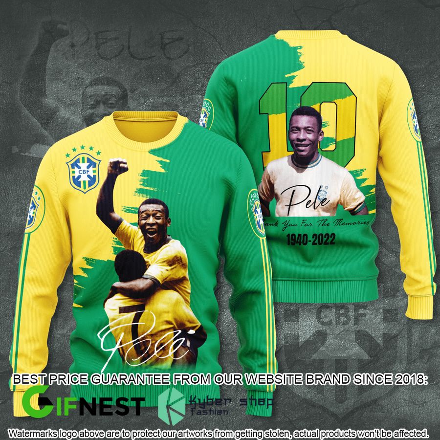 Pele 1940 - 2022 Thank You For The Memories Shirt, Hoodie 3 Pele 1940 - 2022 Thank You For The Memories Shirt, Hoodie word2