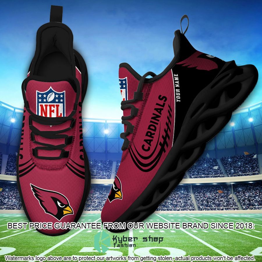 Personalized Arizona Cardinals Max Soul Shoes 4 Personalized Arizona Cardinals Max Soul Shoes word1