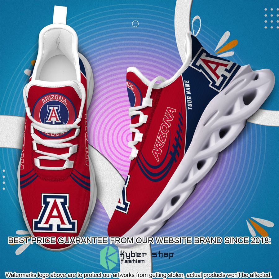 Personalized Arizona Wildcats Max Soul Shoes 4 Personalized Arizona Wildcats Max Soul Shoes word3