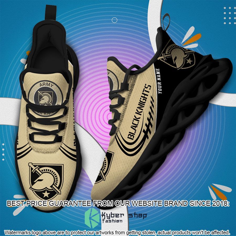 Personalized Army Black Knights Max Soul Shoes 3 Personalized Army Black Knights Max Soul Shoes word1