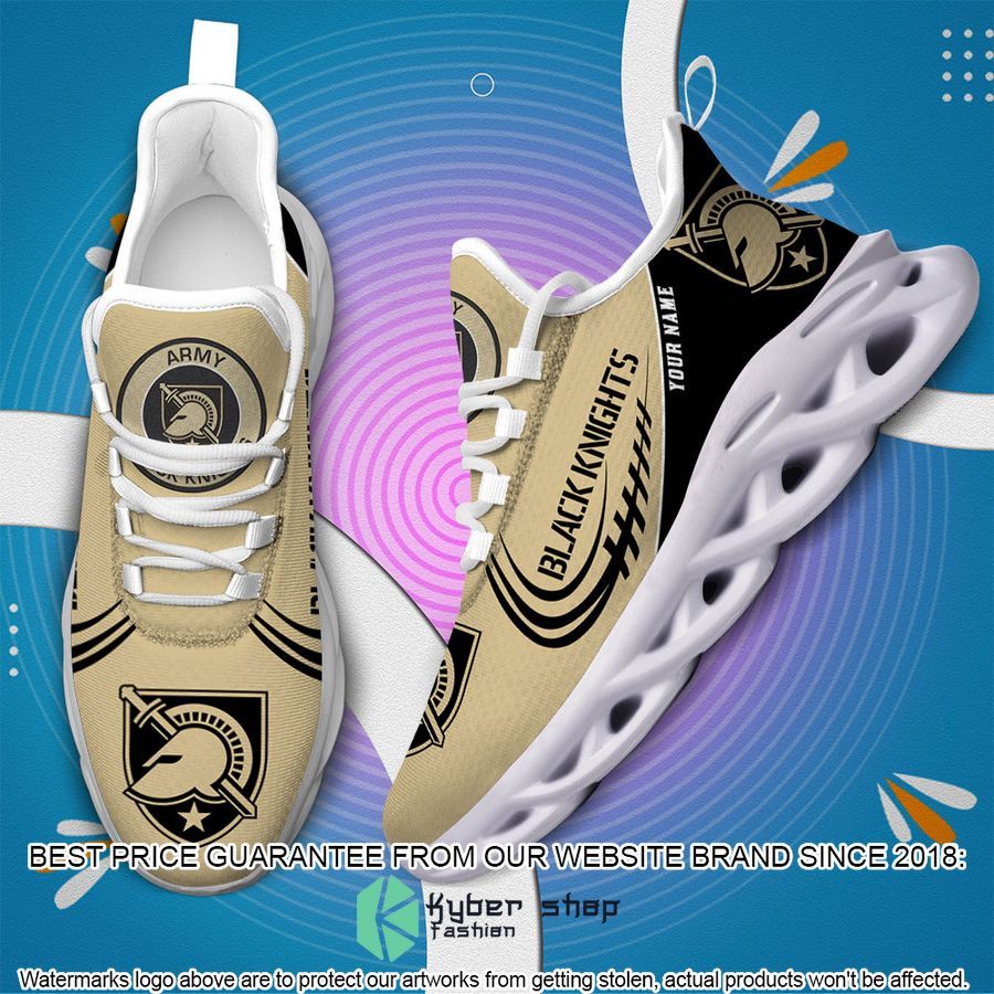 Personalized Army Black Knights Max Soul Shoes 4 Personalized Army Black Knights Max Soul Shoes word1