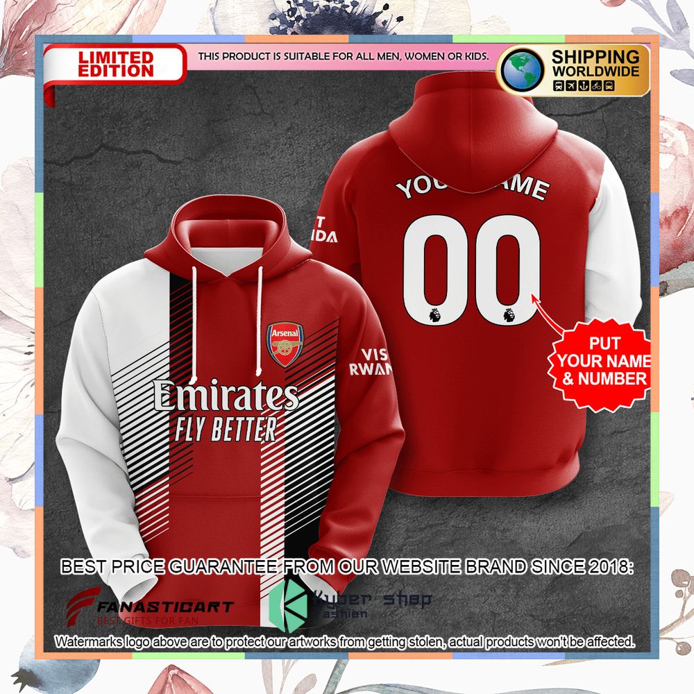 Personalized Arsenal FC Fly Better Hoodie, Shirt 6 Personalized Arsenal FC Fly Better Hoodie, Shirt word2