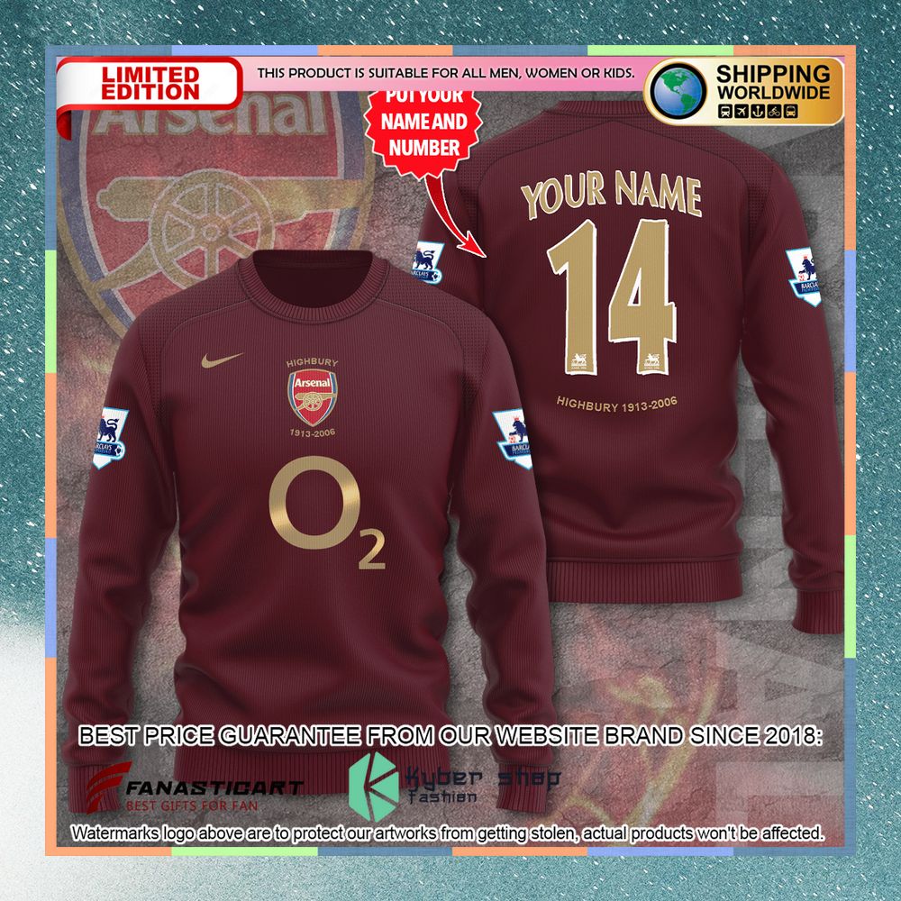 Personalized Arsenal FC Nike Hoodie, Shirt 5 Personalized Arsenal FC Nike Hoodie, Shirt word3