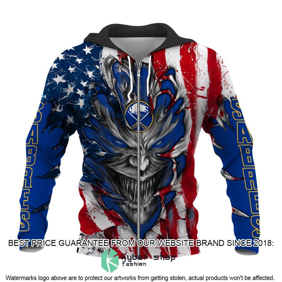 Personalized Buffalo Sabres Demon US Flag 3D Hoodie 3 Personalized Buffalo Sabres Demon US Flag 3D Hoodie word3