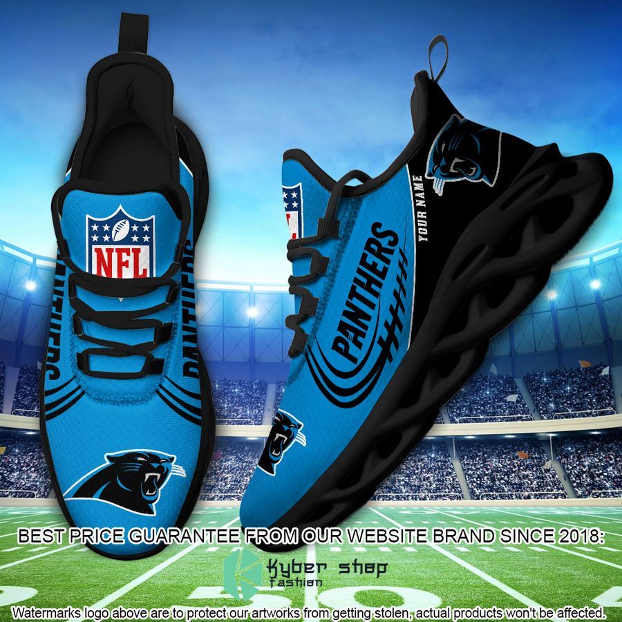 Personalized Carolina Panthers Max Soul Shoes 4 Personalized Carolina Panthers Max Soul Shoes word1