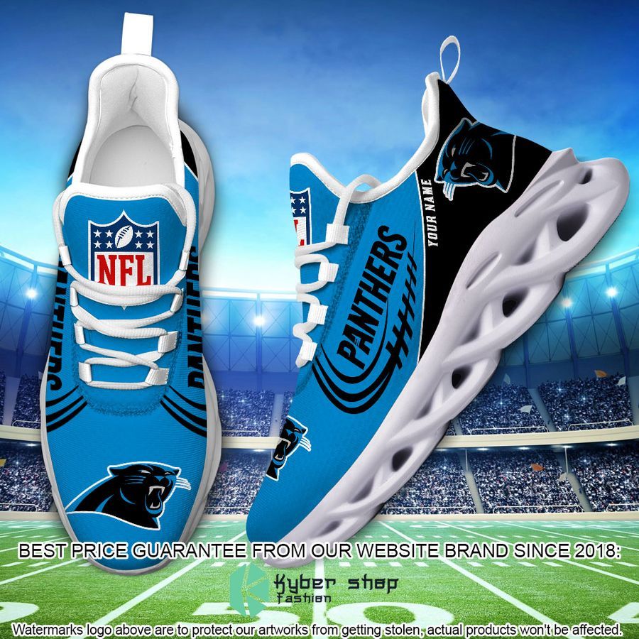 Personalized Carolina Panthers Max Soul Shoes 5 Personalized Carolina Panthers Max Soul Shoes word1