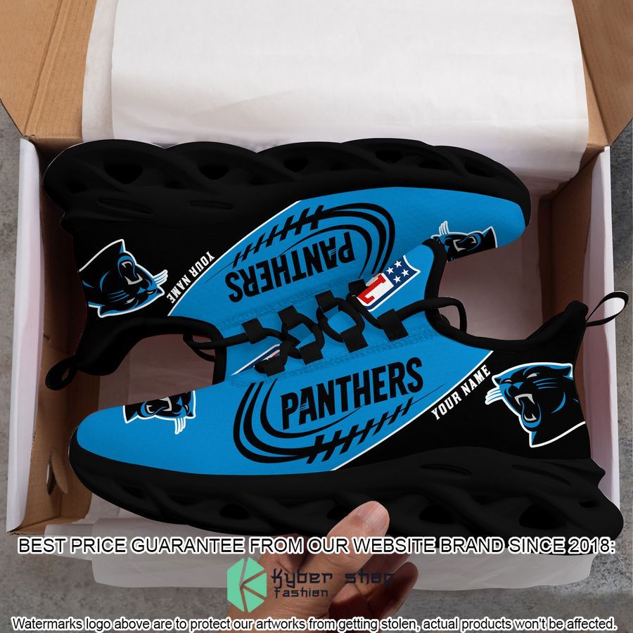 Personalized Carolina Panthers Max Soul Shoes 6 Personalized Carolina Panthers Max Soul Shoes word1
