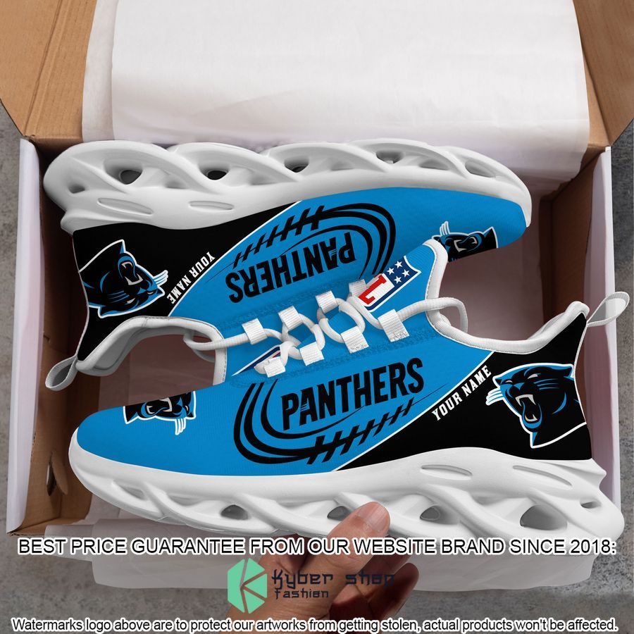 Personalized Carolina Panthers Max Soul Shoes 7 Personalized Carolina Panthers Max Soul Shoes word1