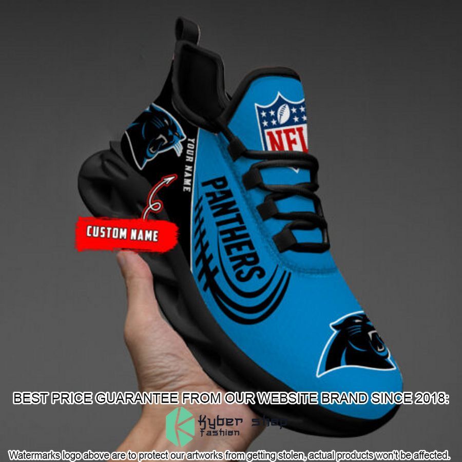Personalized Carolina Panthers Max Soul Shoes 9 Personalized Carolina Panthers Max Soul Shoes word1