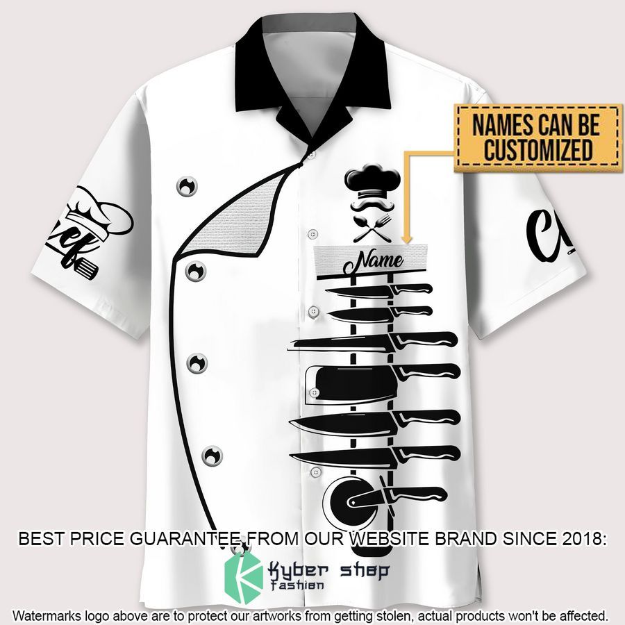 Personalized Chef Hawaiian Shirt