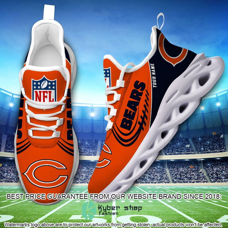 Personalized Chicago Bears Max Soul Shoes 4 Personalized Chicago Bears Max Soul Shoes word3