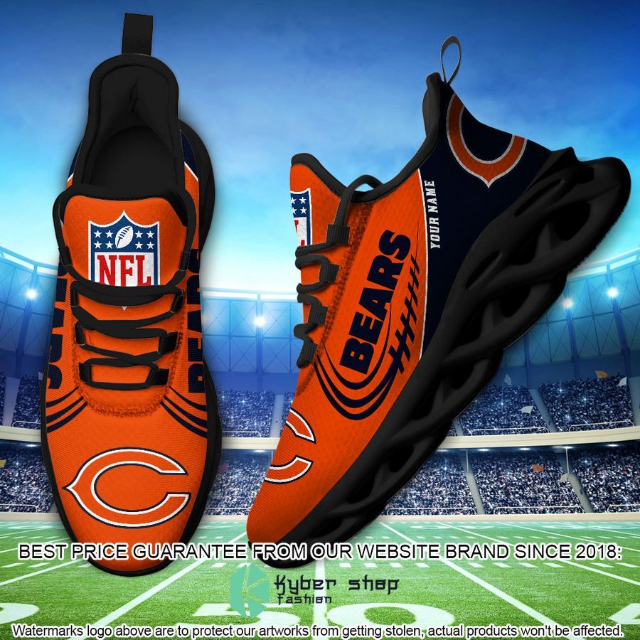 Personalized Chicago Bears Max Soul Shoes 5 Personalized Chicago Bears Max Soul Shoes word3