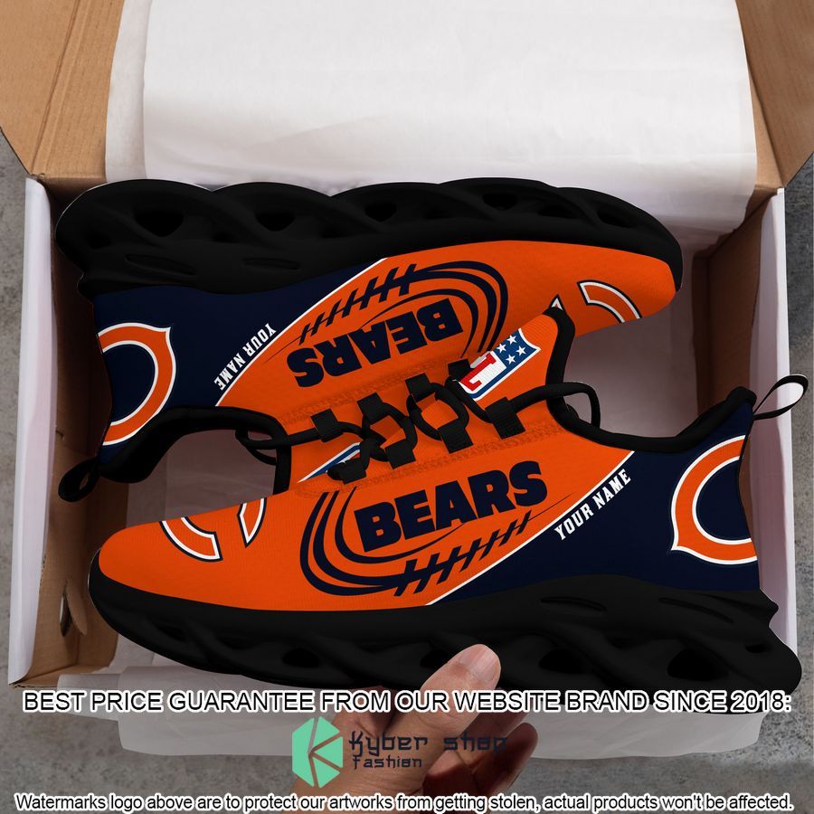 Personalized Chicago Bears Max Soul Shoes 6 Personalized Chicago Bears Max Soul Shoes word3