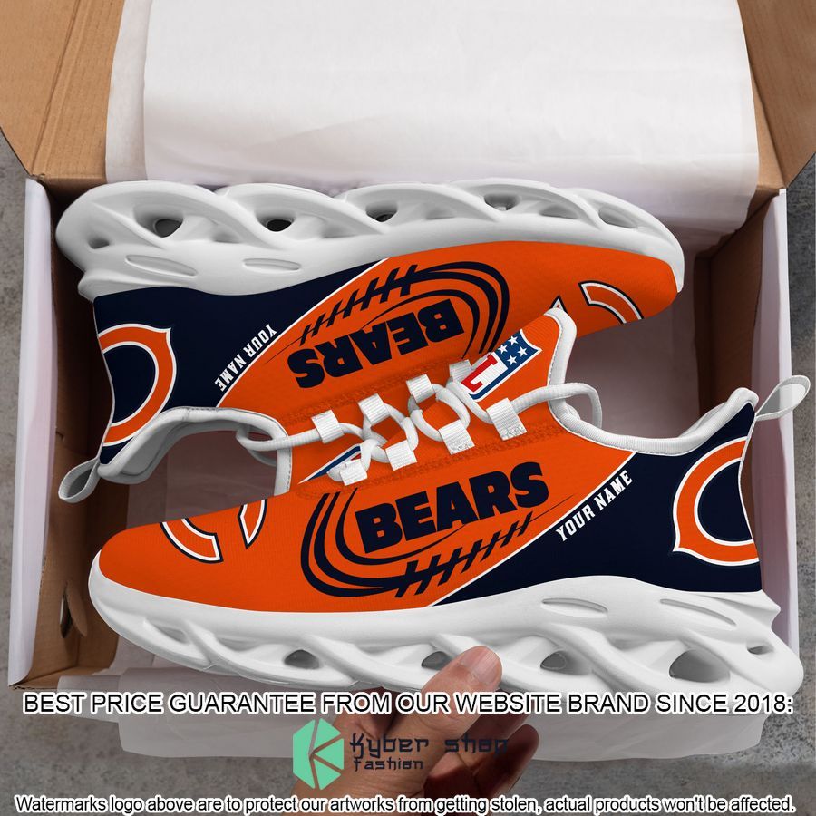 Personalized Chicago Bears Max Soul Shoes 7 Personalized Chicago Bears Max Soul Shoes word3