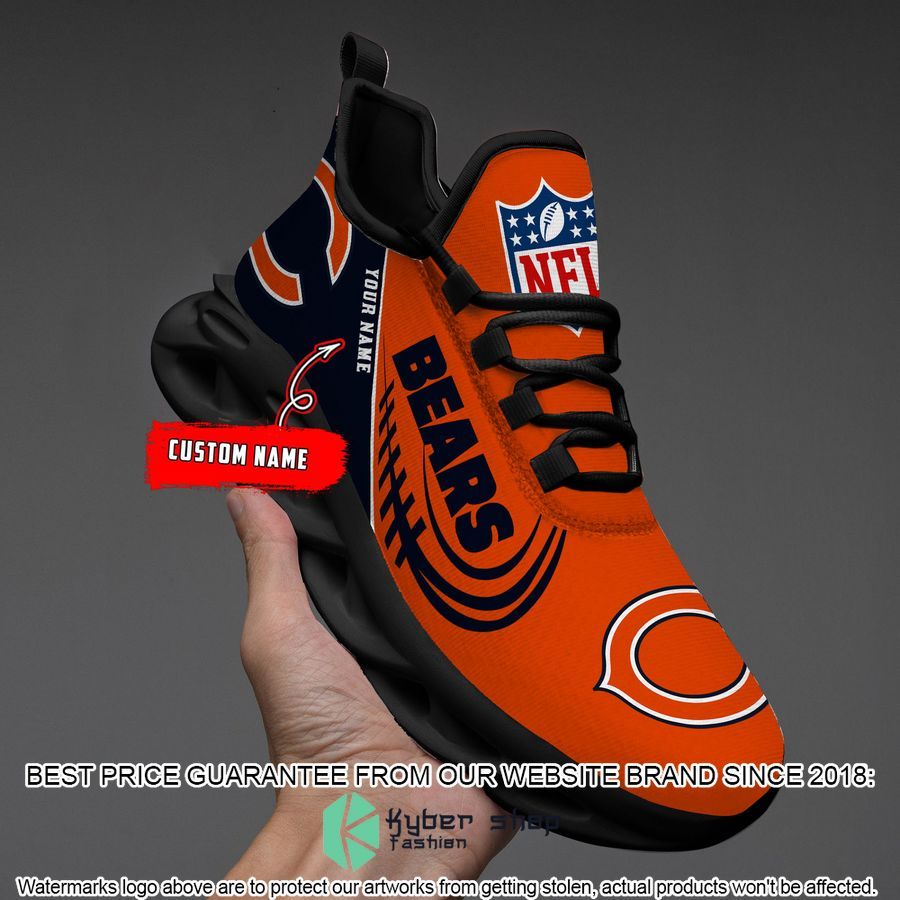 Personalized Chicago Bears Max Soul Shoes 8 Personalized Chicago Bears Max Soul Shoes word3