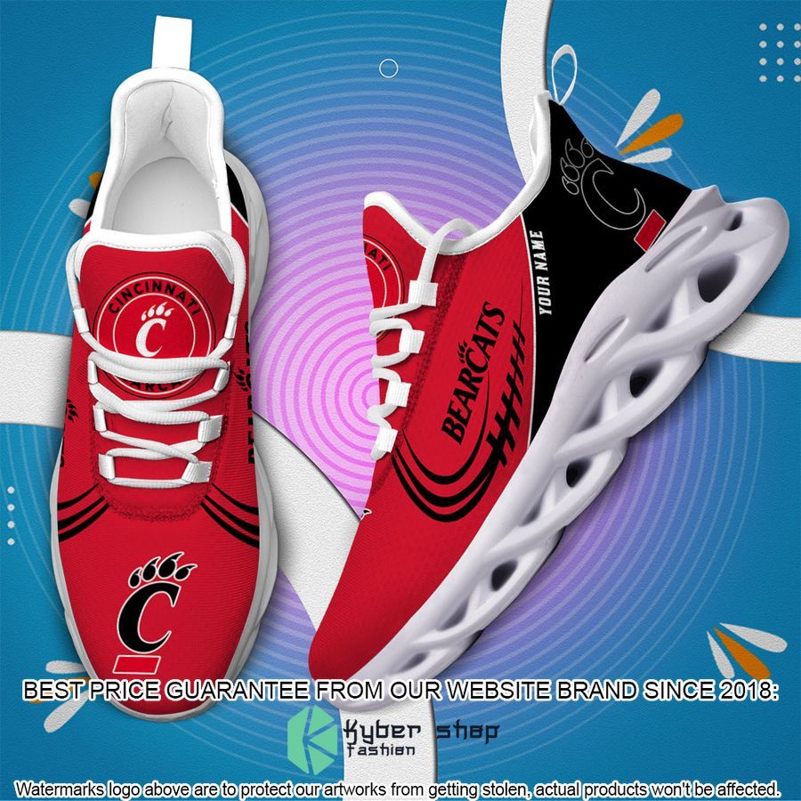 Personalized Cincinnati Bearcats Max Soul Shoes 4 Personalized Cincinnati Bearcats Max Soul Shoes word3