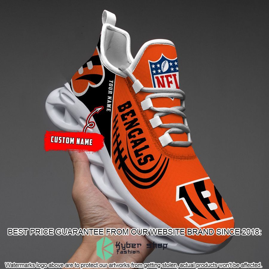 Personalized Cincinnati Bengals Max Soul Shoes