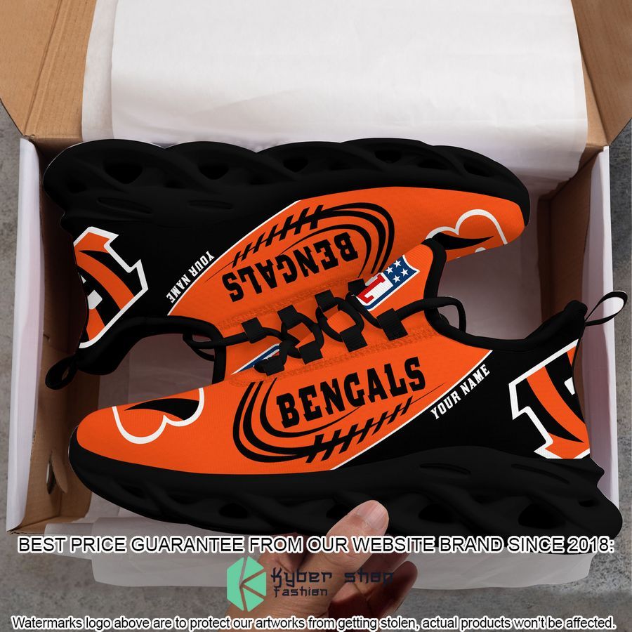 Personalized Cincinnati Bengals Max Soul Shoes 6 Personalized Cincinnati Bengals Max Soul Shoes word3