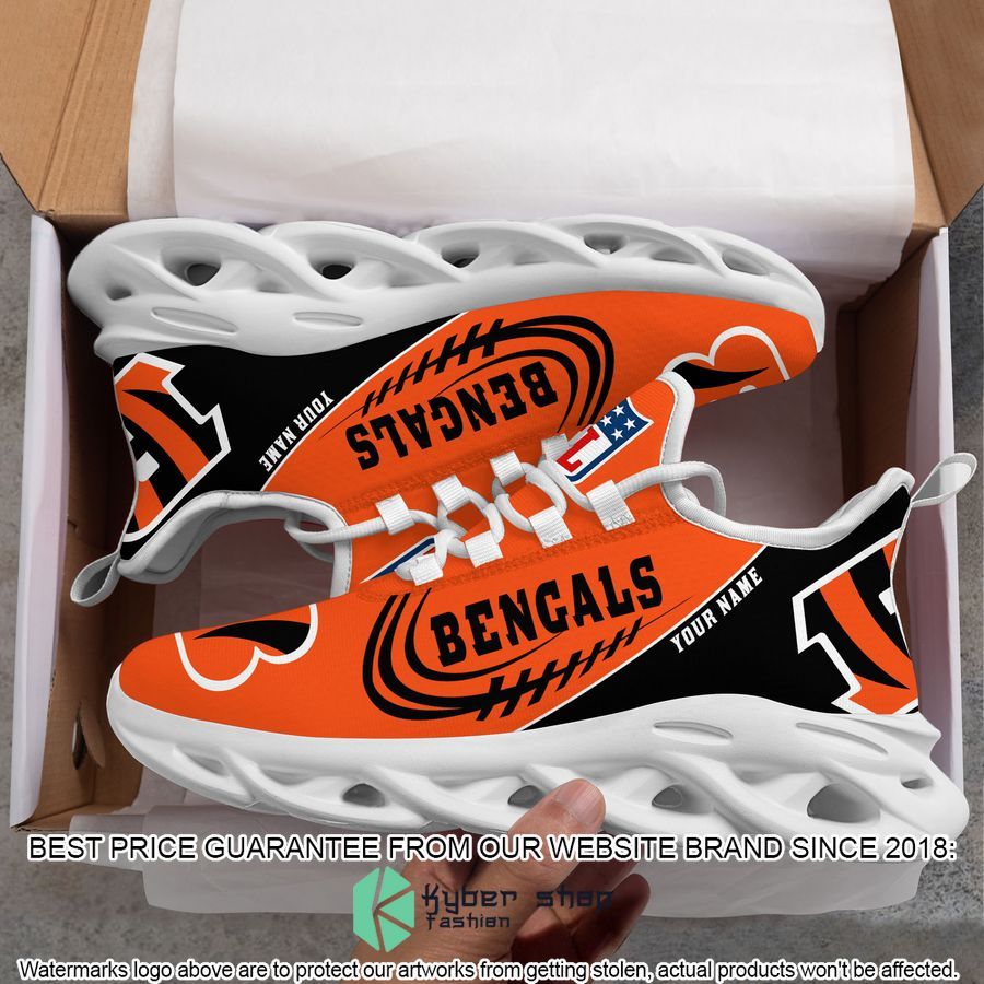Personalized Cincinnati Bengals Max Soul Shoes 7 Personalized Cincinnati Bengals Max Soul Shoes word3