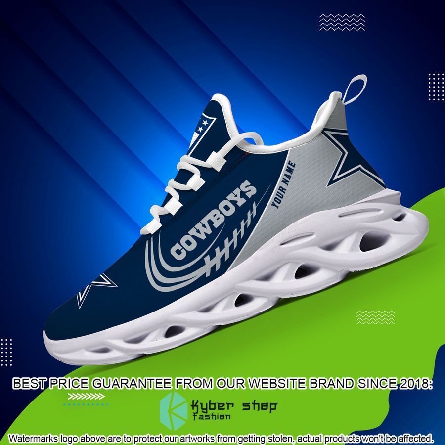 Personalized Dallas Cowboys Max Soul Shoes 3 Personalized Dallas Cowboys Max Soul Shoes word3