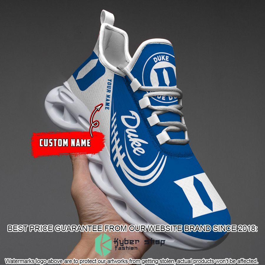 Personalized Duke Blue Devils Max Soul Shoes