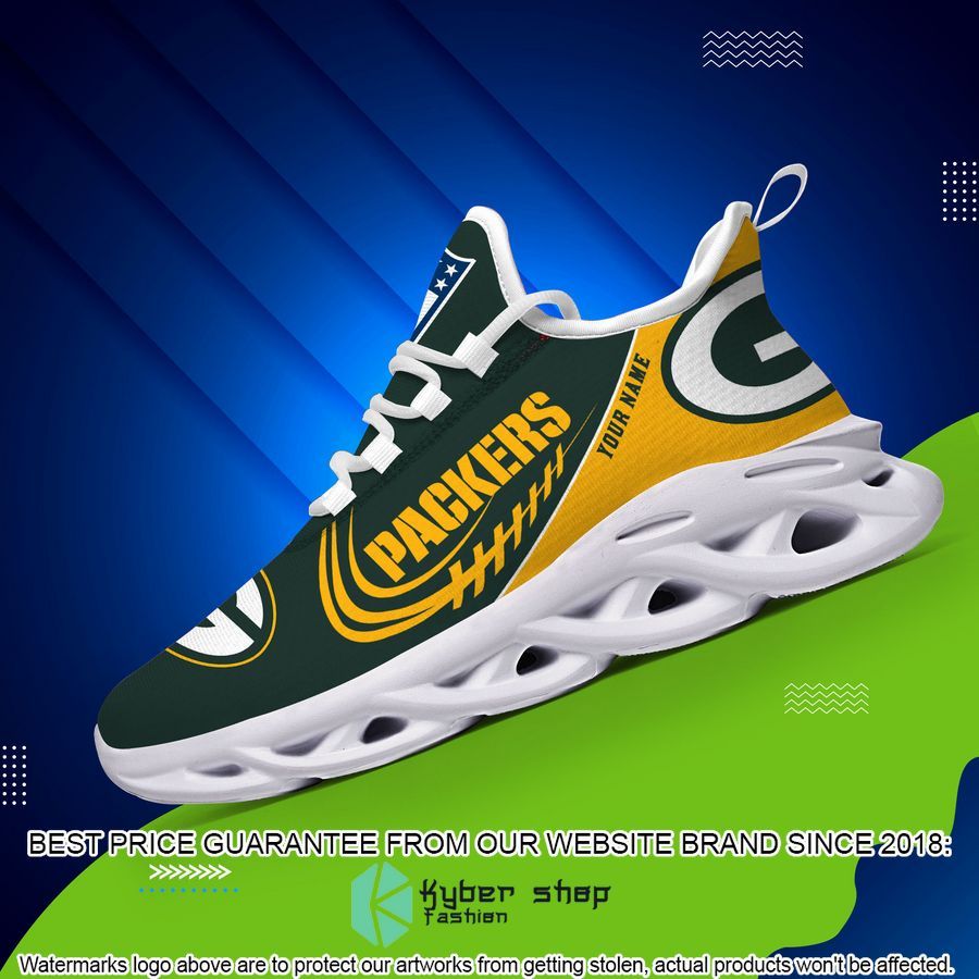 Personalized Green Bay Packers Max Soul Shoes 3 Personalized Green Bay Packers Max Soul Shoes word2