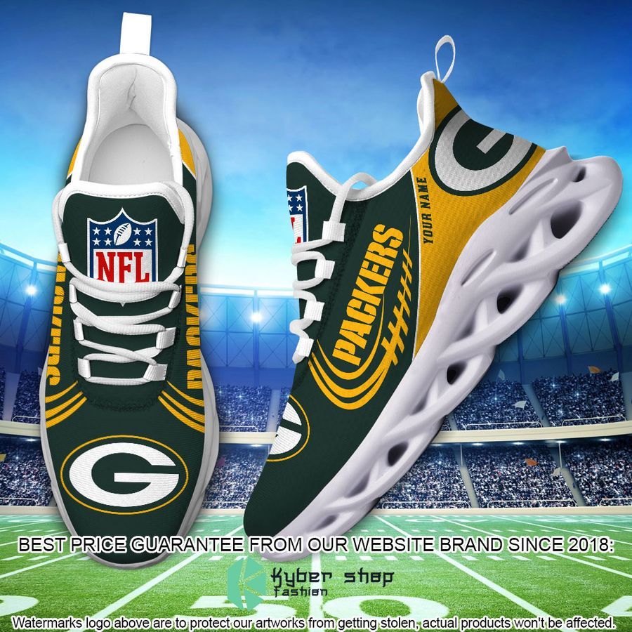 Personalized Green Bay Packers Max Soul Shoes 5 Personalized Green Bay Packers Max Soul Shoes word2
