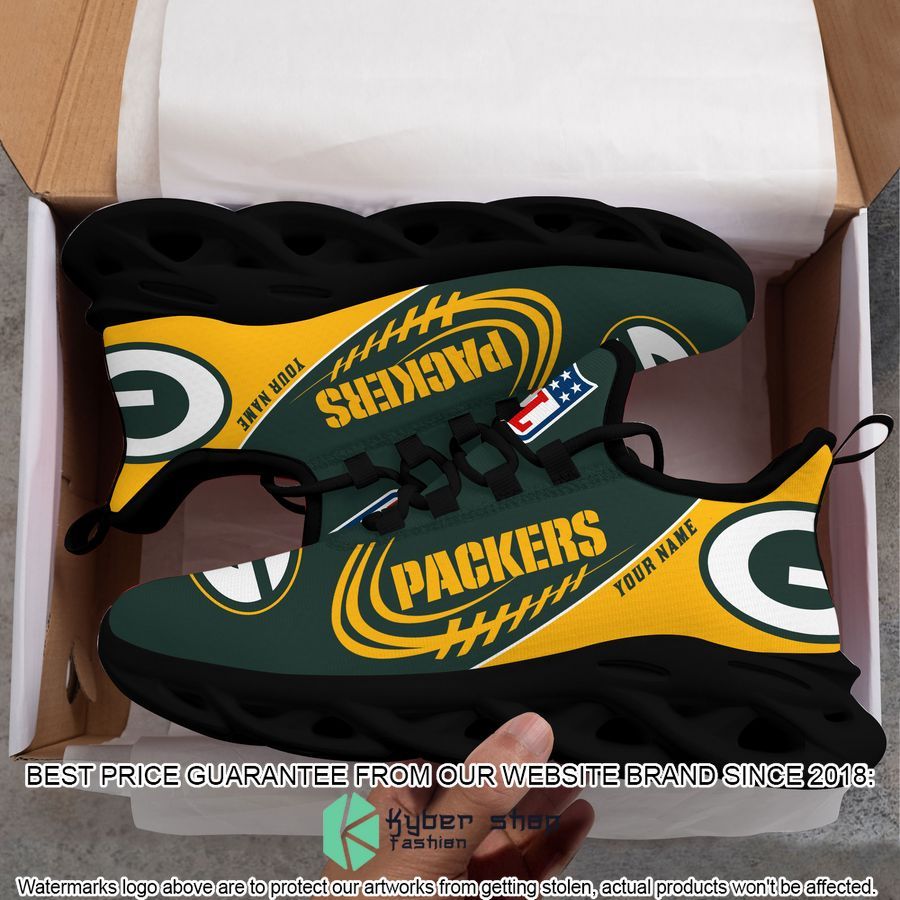 Personalized Green Bay Packers Max Soul Shoes 6 Personalized Green Bay Packers Max Soul Shoes word2
