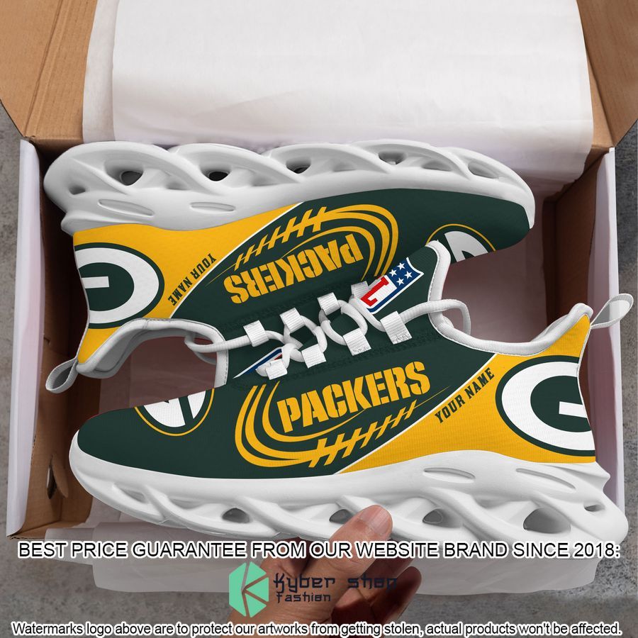 Personalized Green Bay Packers Max Soul Shoes 7 Personalized Green Bay Packers Max Soul Shoes word2
