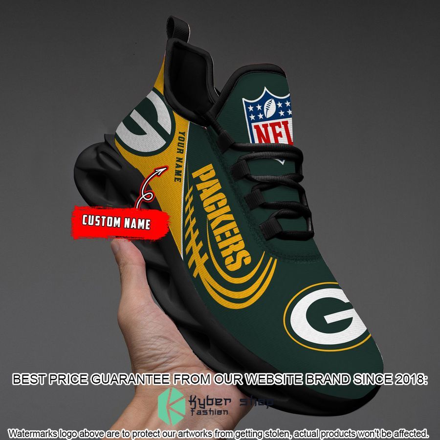Personalized Green Bay Packers Max Soul Shoes 8 Personalized Green Bay Packers Max Soul Shoes word2