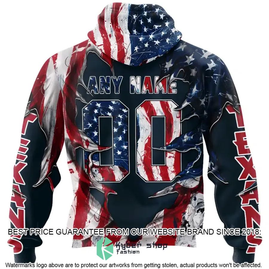 Personalized Houston Texans Demon Face American Flag Shirt, Hoodie 6 Personalized Houston Texans Demon Face American Flag Shirt, Hoodie word3