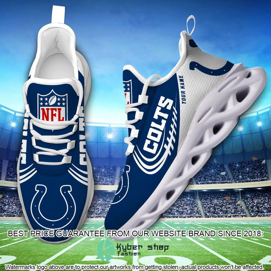Personalized Indianapolis Colts Max Soul Shoes 4 Personalized Indianapolis Colts Max Soul Shoes word3