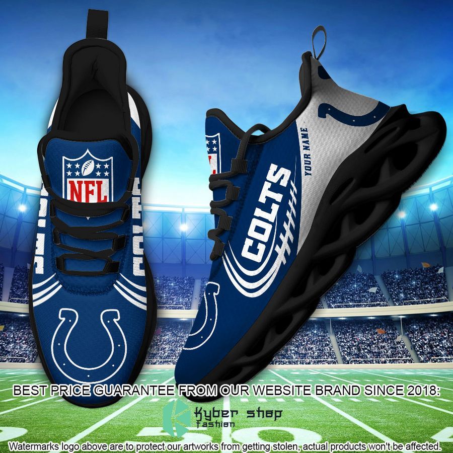 Personalized Indianapolis Colts Max Soul Shoes 5 Personalized Indianapolis Colts Max Soul Shoes word3