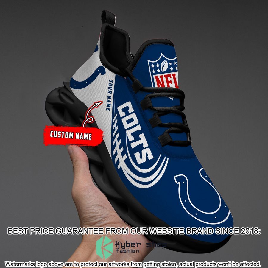 Personalized Indianapolis Colts Max Soul Shoes 8 Personalized Indianapolis Colts Max Soul Shoes word3