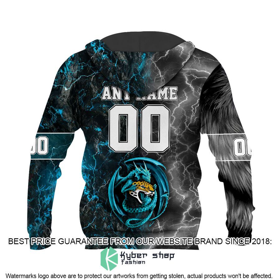 Personalized Jacksonville Jaguars Dragon Demon Face Hoodie, Pants 6 Personalized Jacksonville Jaguars Dragon Demon Face Hoodie, Pants word3