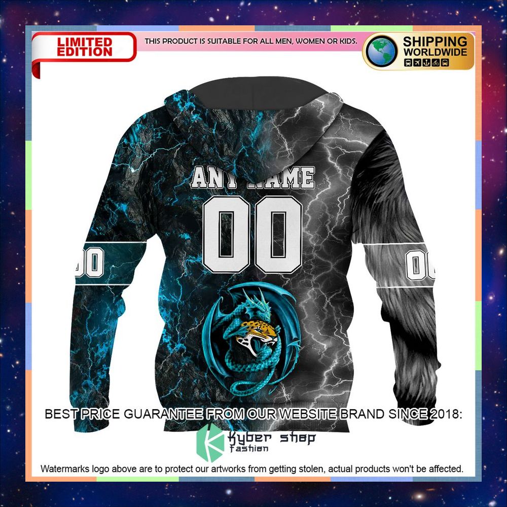 Personalized Jacksonville Jaguars Dragon Demon Face Hoodie, Pants 12 Personalized Jacksonville Jaguars Dragon Demon Face Hoodie, Pants word3