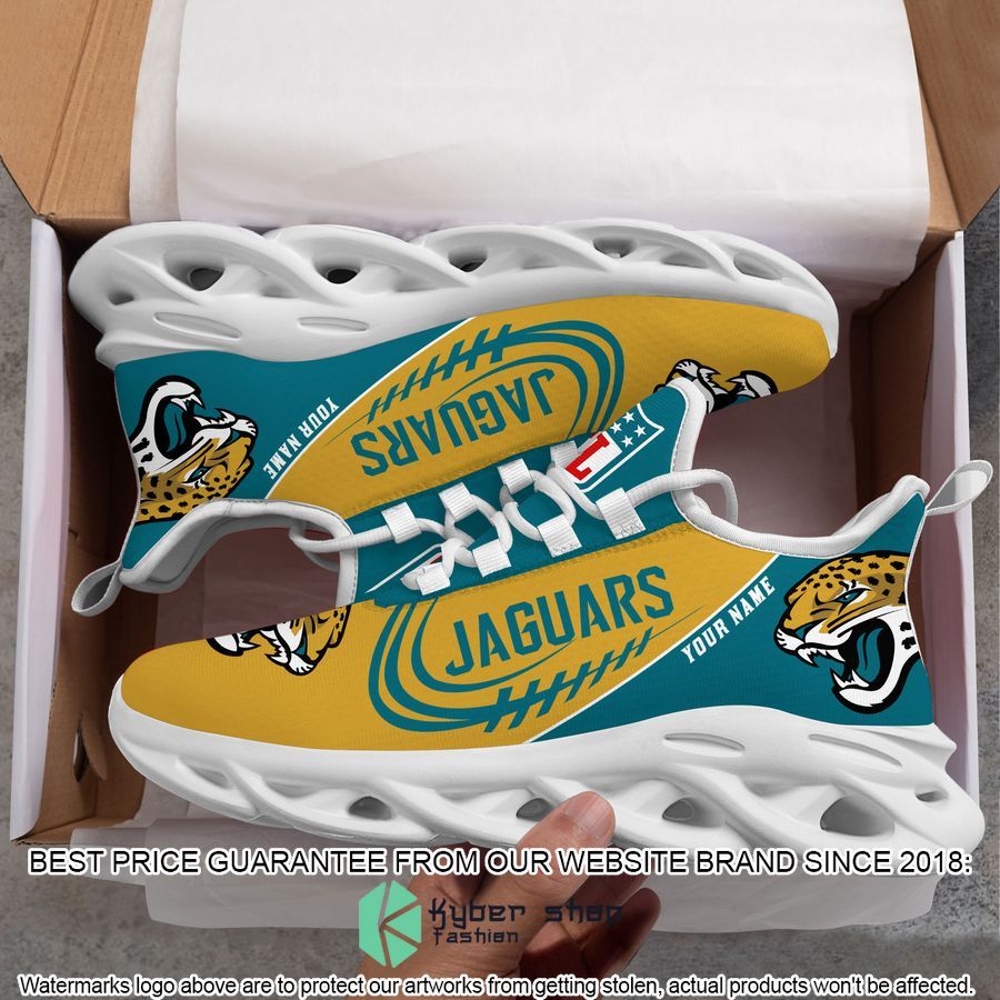 Personalized Jacksonville Jaguars Max Soul Shoes 7 Personalized Jacksonville Jaguars Max Soul Shoes word3